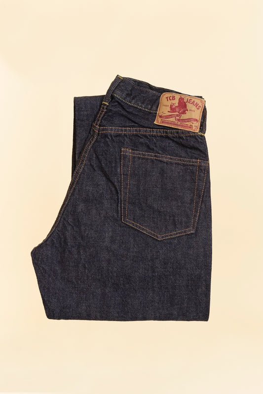 TCB Jeans 50's XX High Rise Straight Denim - 13.5oz