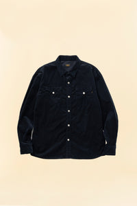 Rats Corduroy Shirt - Black