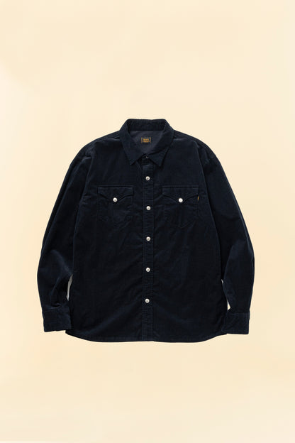 Rats Corduroy Shirt - Black