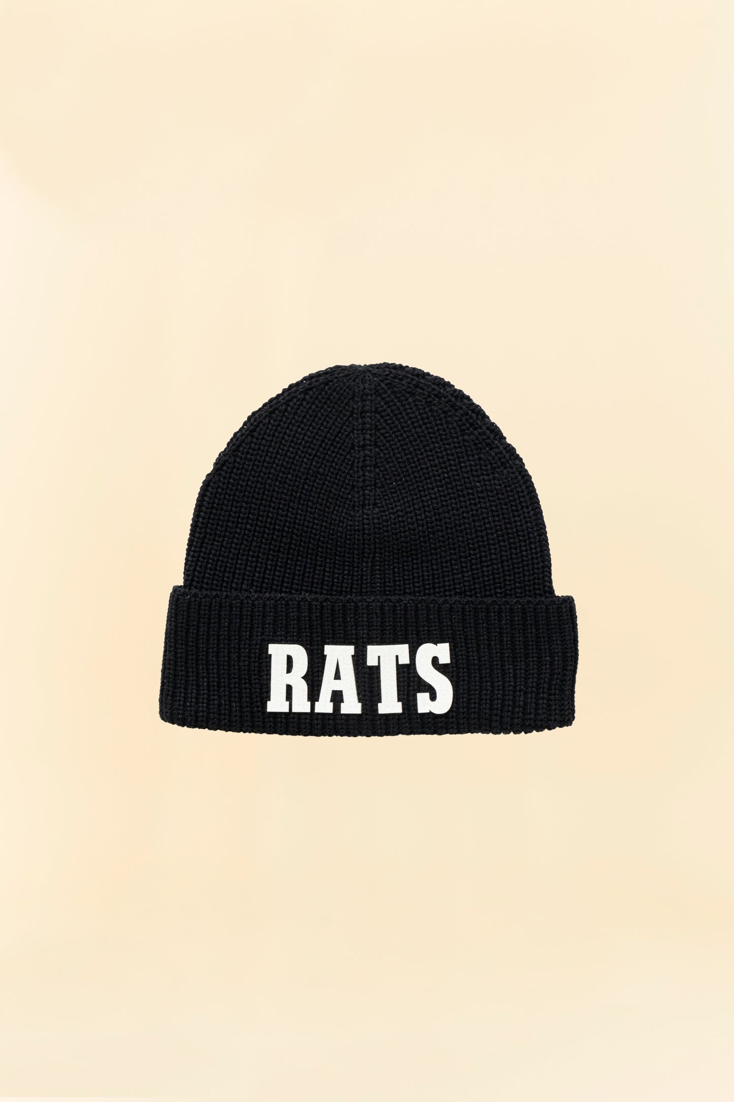 Rats Knit Cap - Black