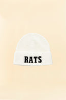 Rats Knit Cap - White