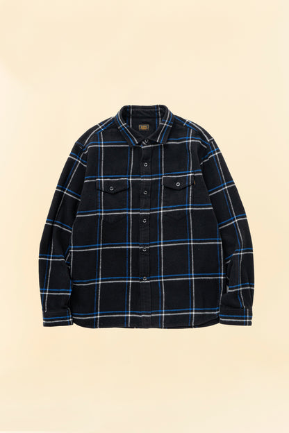 Rats Cotton Flannel Check Shirt