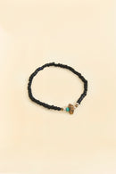 Sunku Antique Beads Bracelet - Black