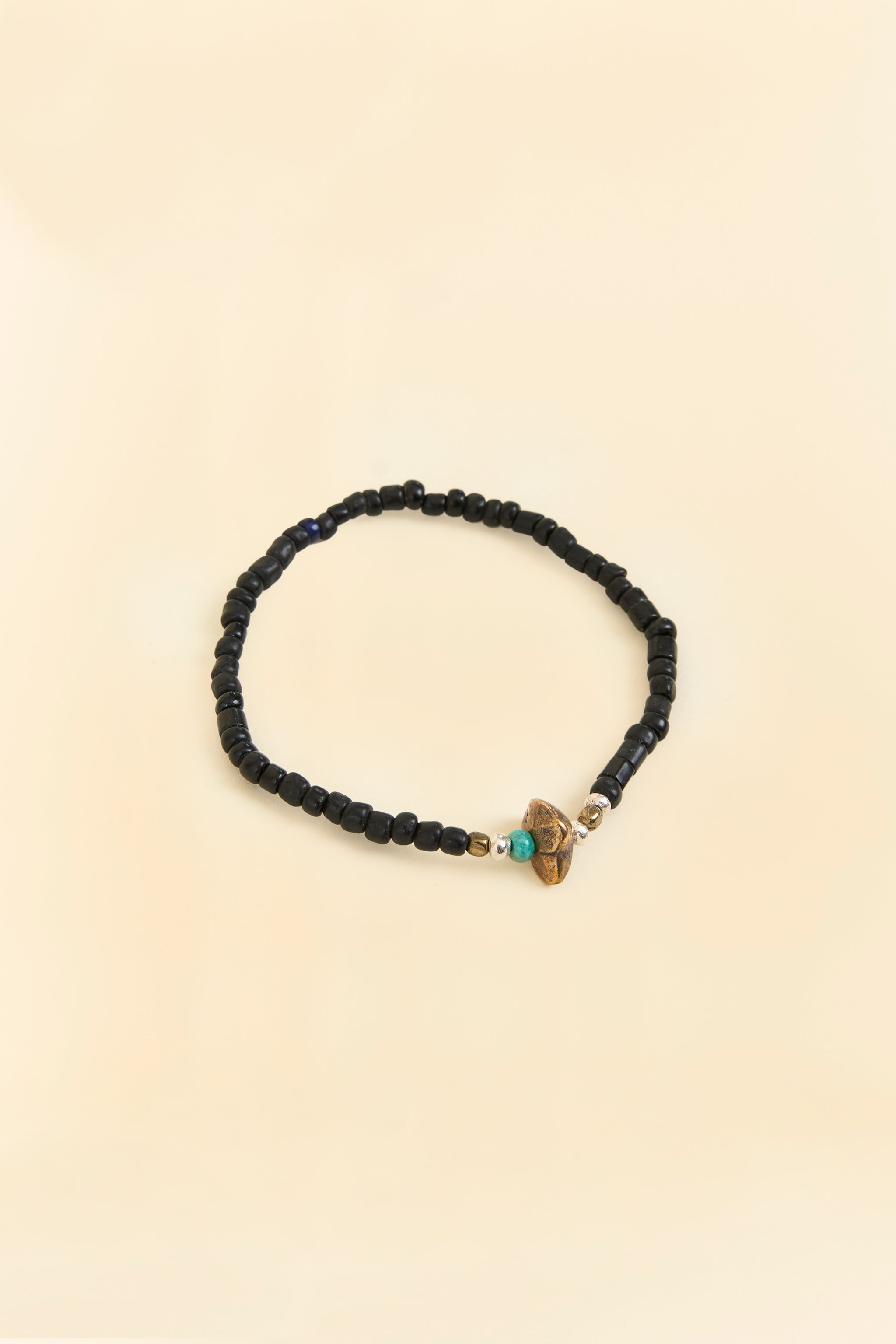 Sunku Antique Beads Bracelet - Black