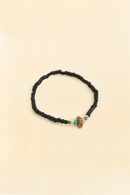 Sunku Antique Beads Bracelet - Black
