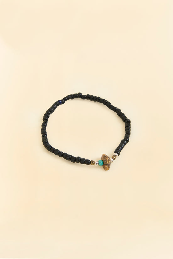 Sunku Antique Beads Bracelet - Black