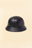 Radiall Muscle Shoals Leather Bucket Hat - Black