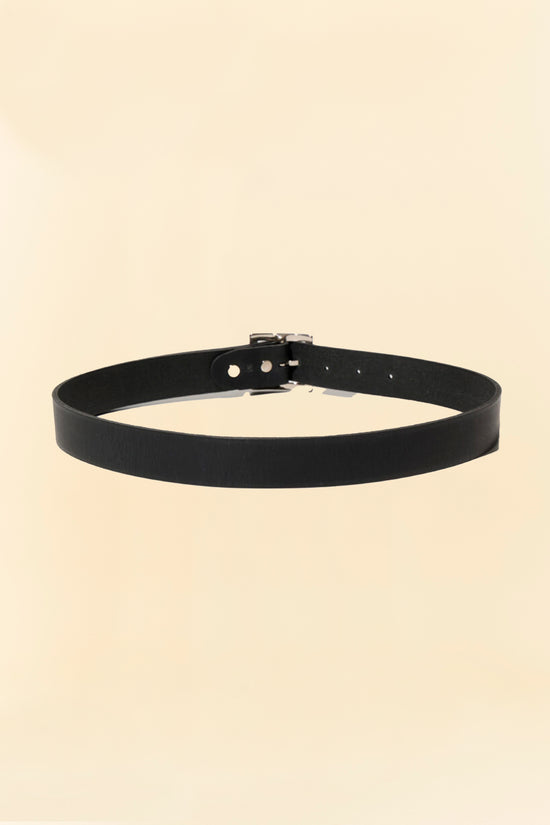 Radiall Rhodes Leather Belt - Black