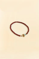 SunKu Antique Beads Bracelet-  Brown