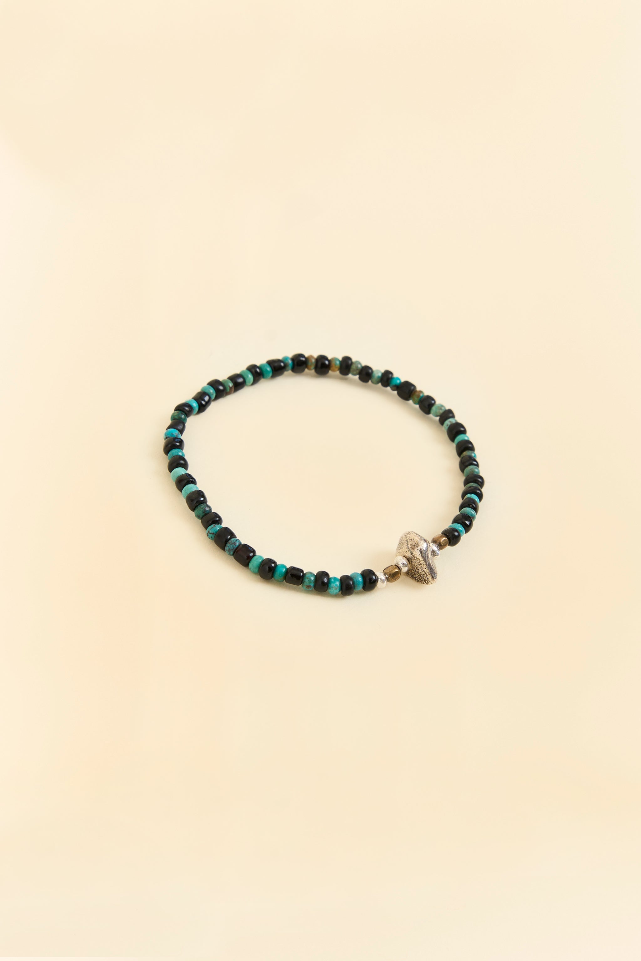 Sunku Antique Beads Bracelet - Black/Turquoise – URAHARA