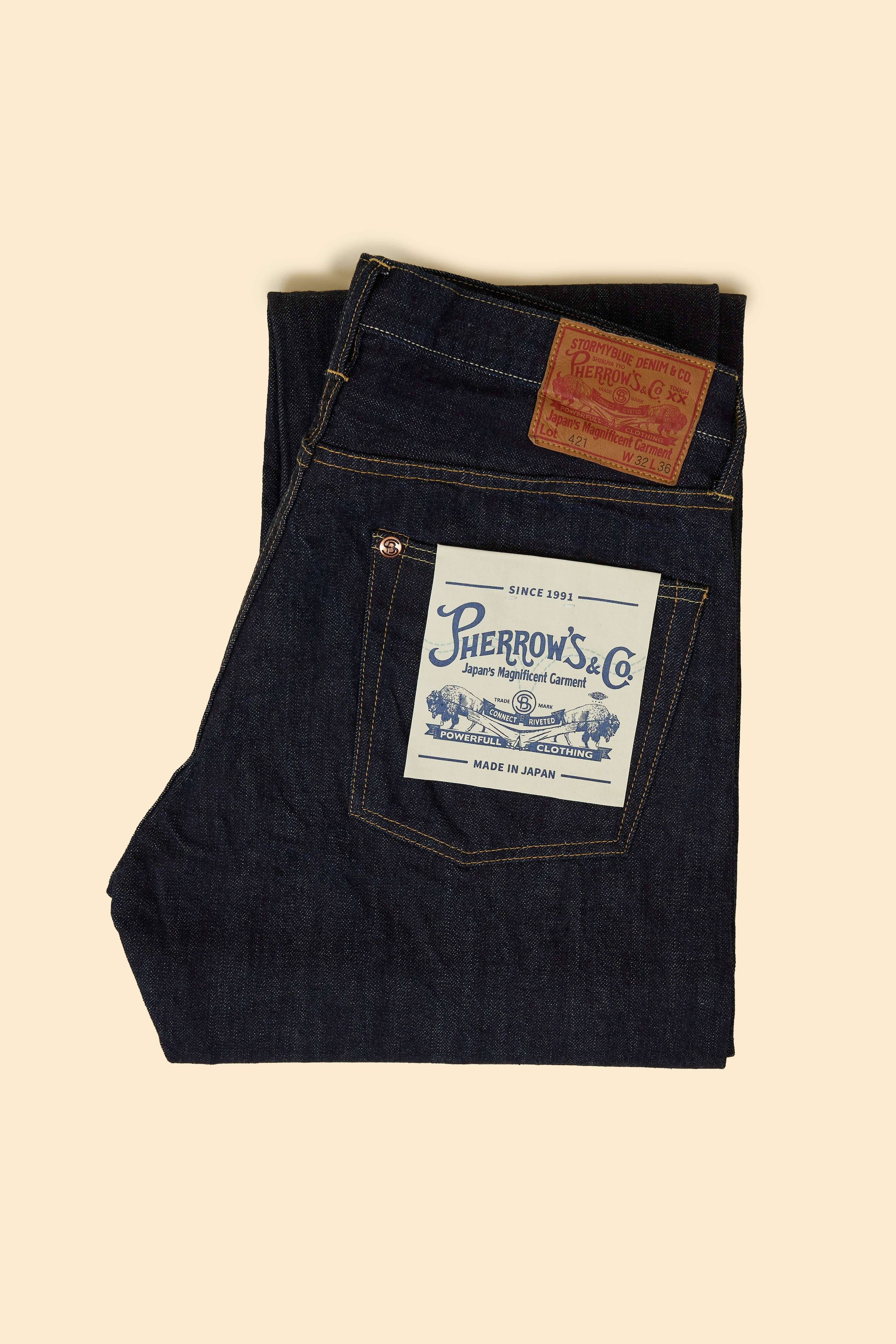 FOB Factory F147 Slim Straight Selvedge Denim - I4oz. – URAHARA