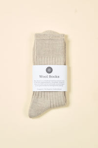 Godspeed Merino Wool Socks - Oat