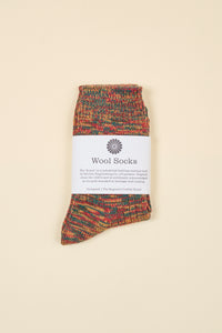 Godspeed Merino Womens Wool Socks - Magma