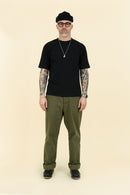 Godspeed Heavyweight Loopwheel  10oz Pocket T-Shirt - Black