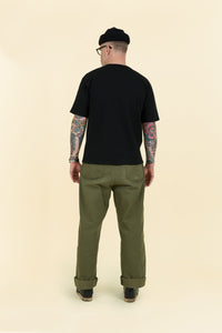 Godspeed Heavyweight Loopwheel  10oz Pocket T-Shirt - Black