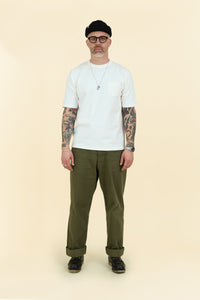Godspeed Heavyweight Loopwheel  10oz Pocket T-Shirt - Natural