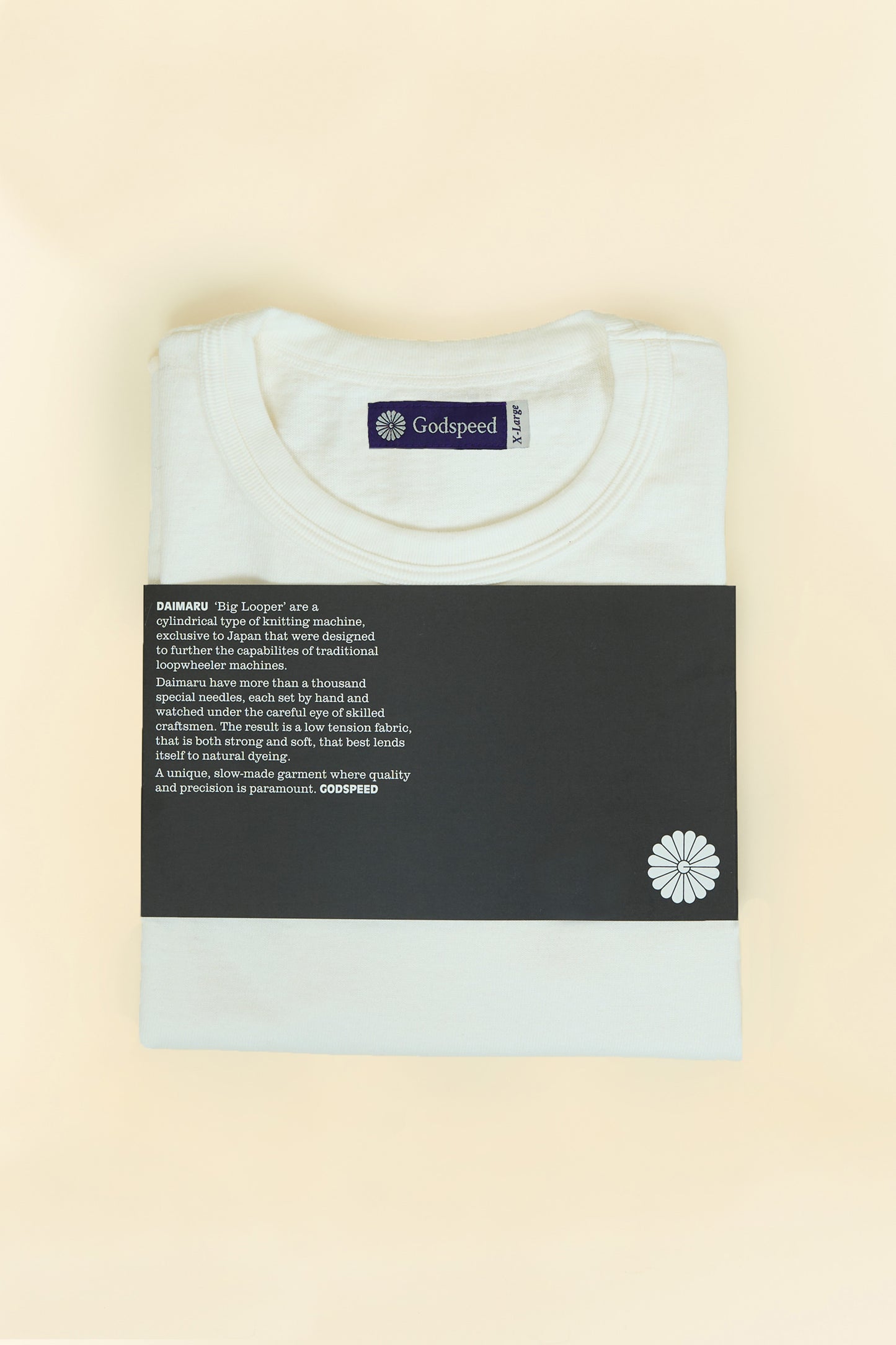 Godspeed Heavyweight Daimaru 10oz T-Shirt - Natural