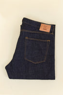 Japan Blue J427 Selvedge  DenimJeans – back pocket detail with cowhide leather patch