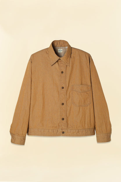 Lawford Lot.753 Waistband Over Shirt - Industrial Brown