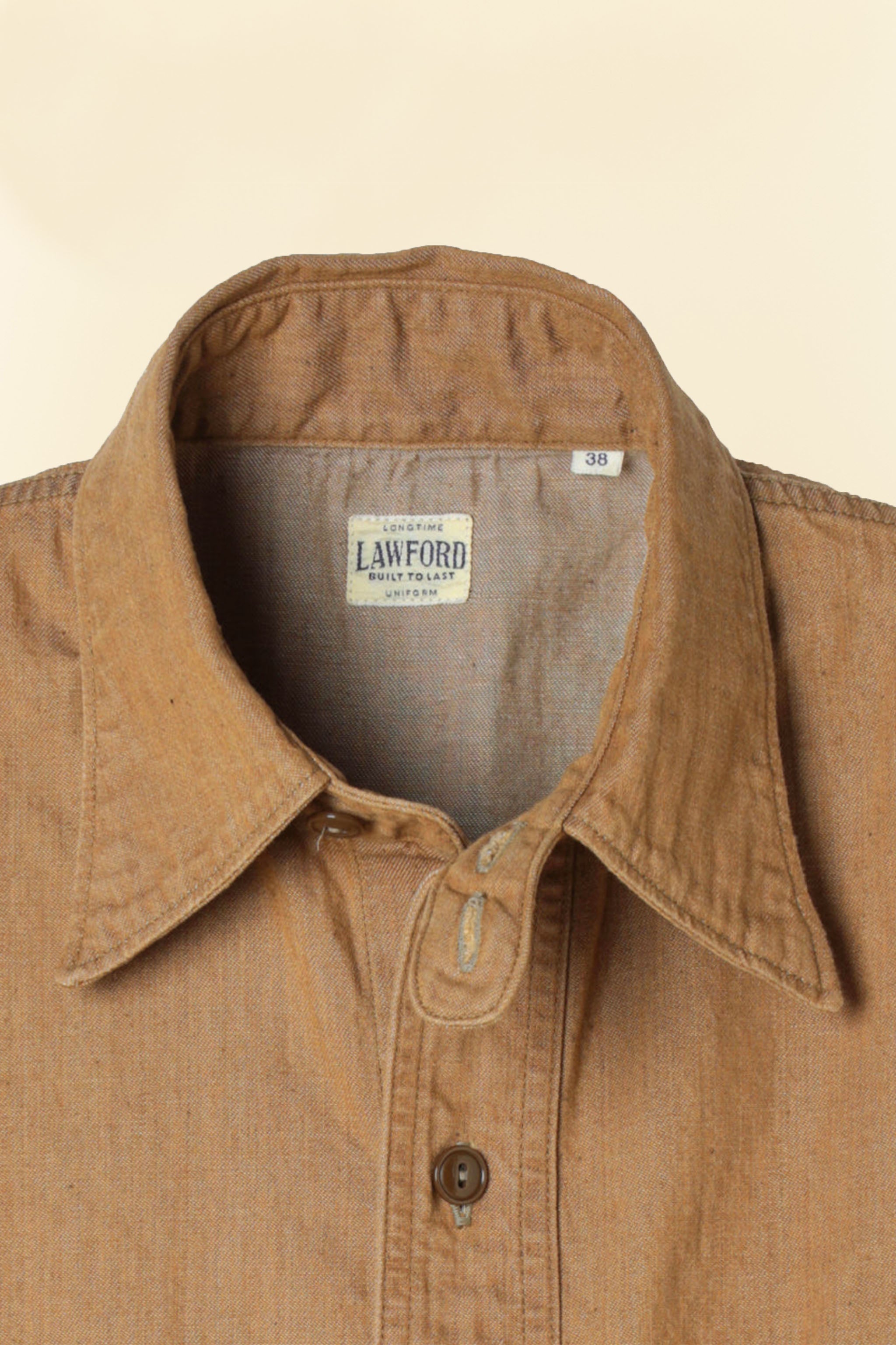 Lawford Lot.753 Waistband Over Shirt - Industrial Brown