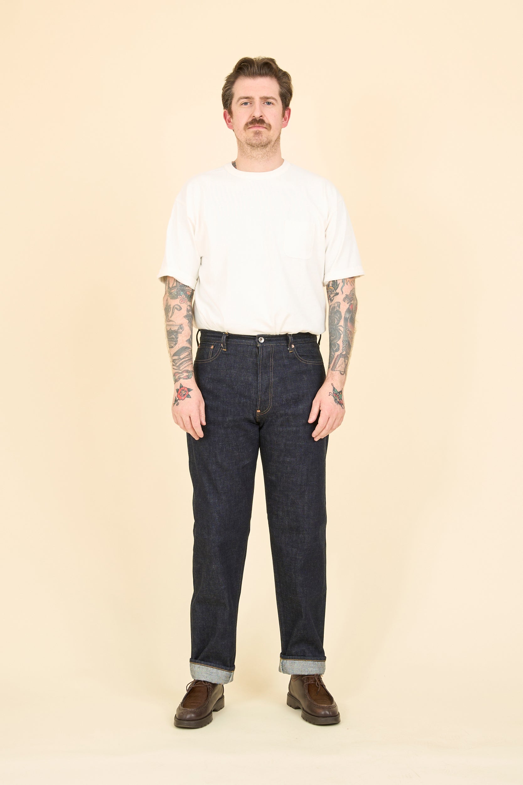 Lawford Lot.203 Five Pocket Denim Pants - 13.5oz