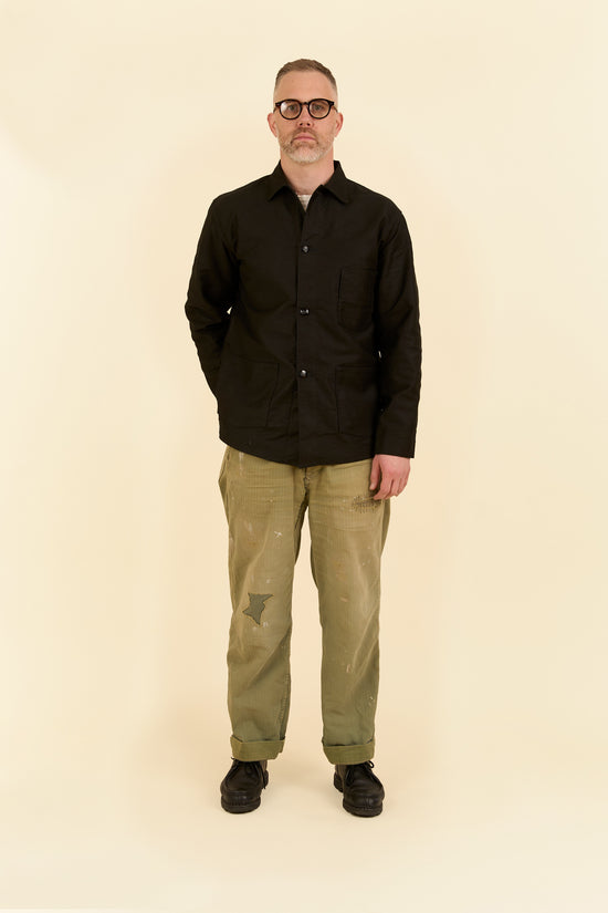 Wearmasters Moleskin Coverall Jacket - Black