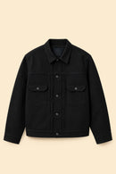 MOMOTARO JEANS #002 Standard Black Selvedge Denim Jacket - 14.7oz