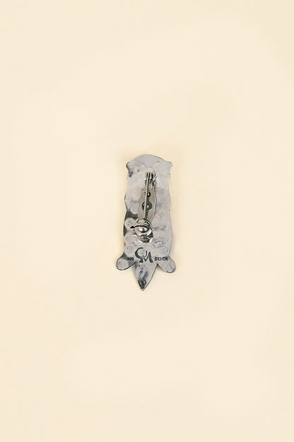 Munqa Sea Otter Pin - Turquoise