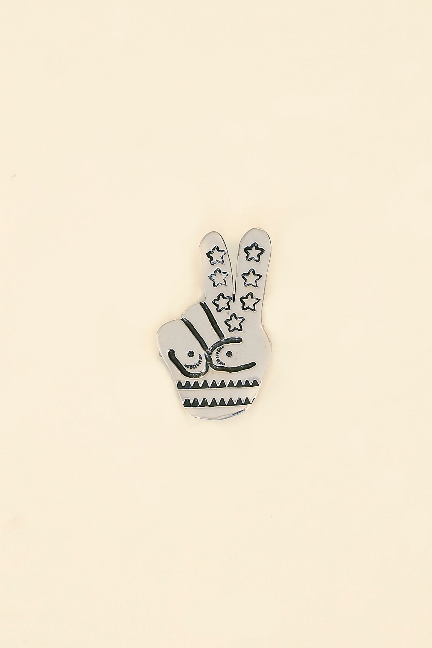 Munqa Peace Mark Pin
