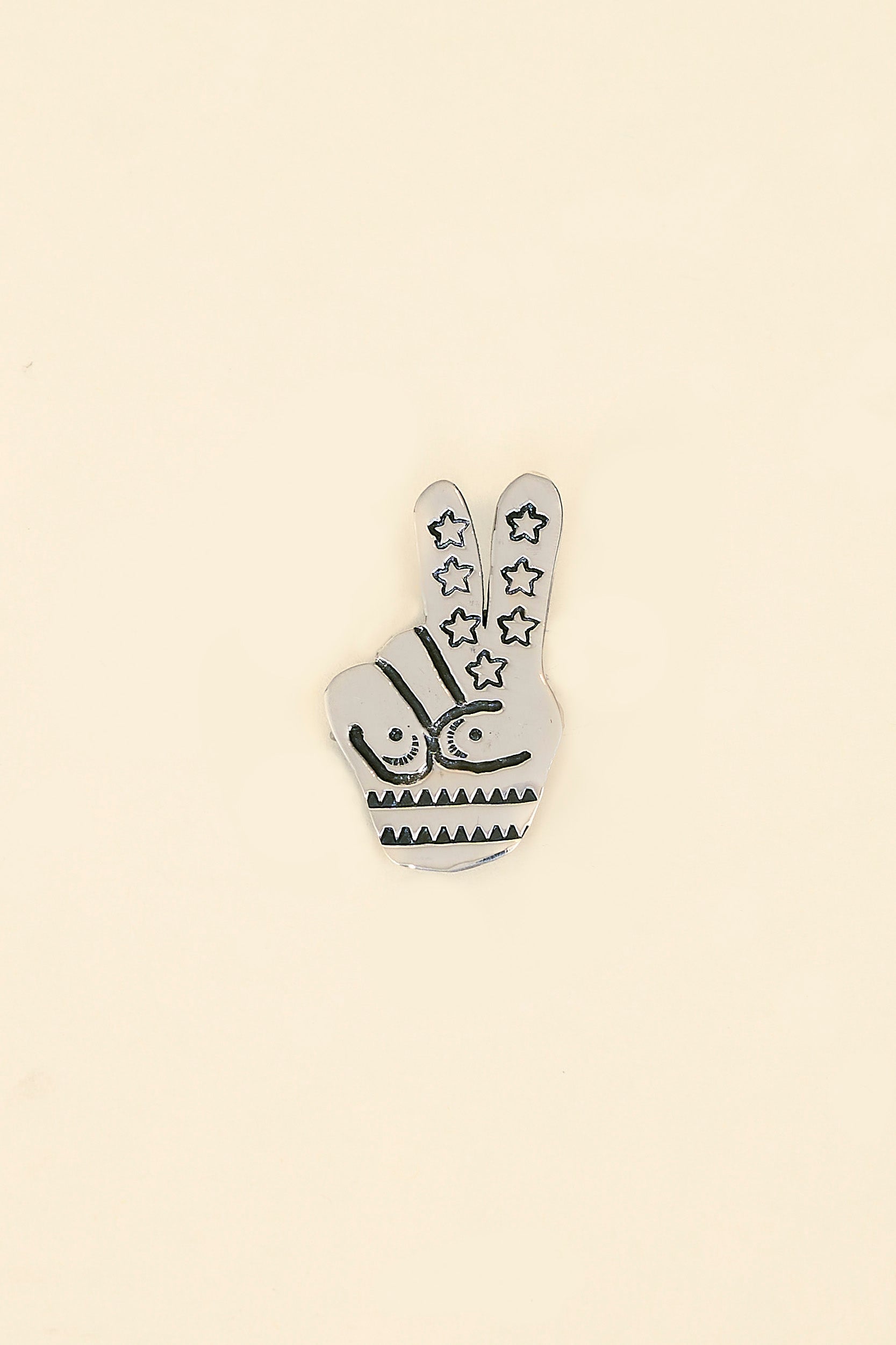 Munqa Peace Mark Pin