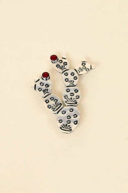 Munqa Cactus Brooch
