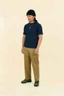 Godspeed Heavyweight Loopwheel 10oz Pocket T-Shirt - Navy