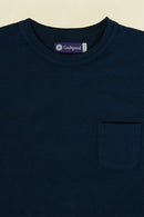 Godspeed Heavyweight Loopwheel 10oz Pocket T-Shirt - Navy