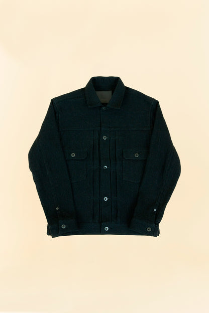 Japan Blue Sashiko Type 2 Jacket - Black