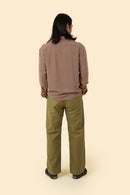 RATS Sashiko Dobby Shirt - Brown