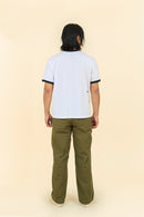 Rats Trim Pocket T-Shirt - White/Black