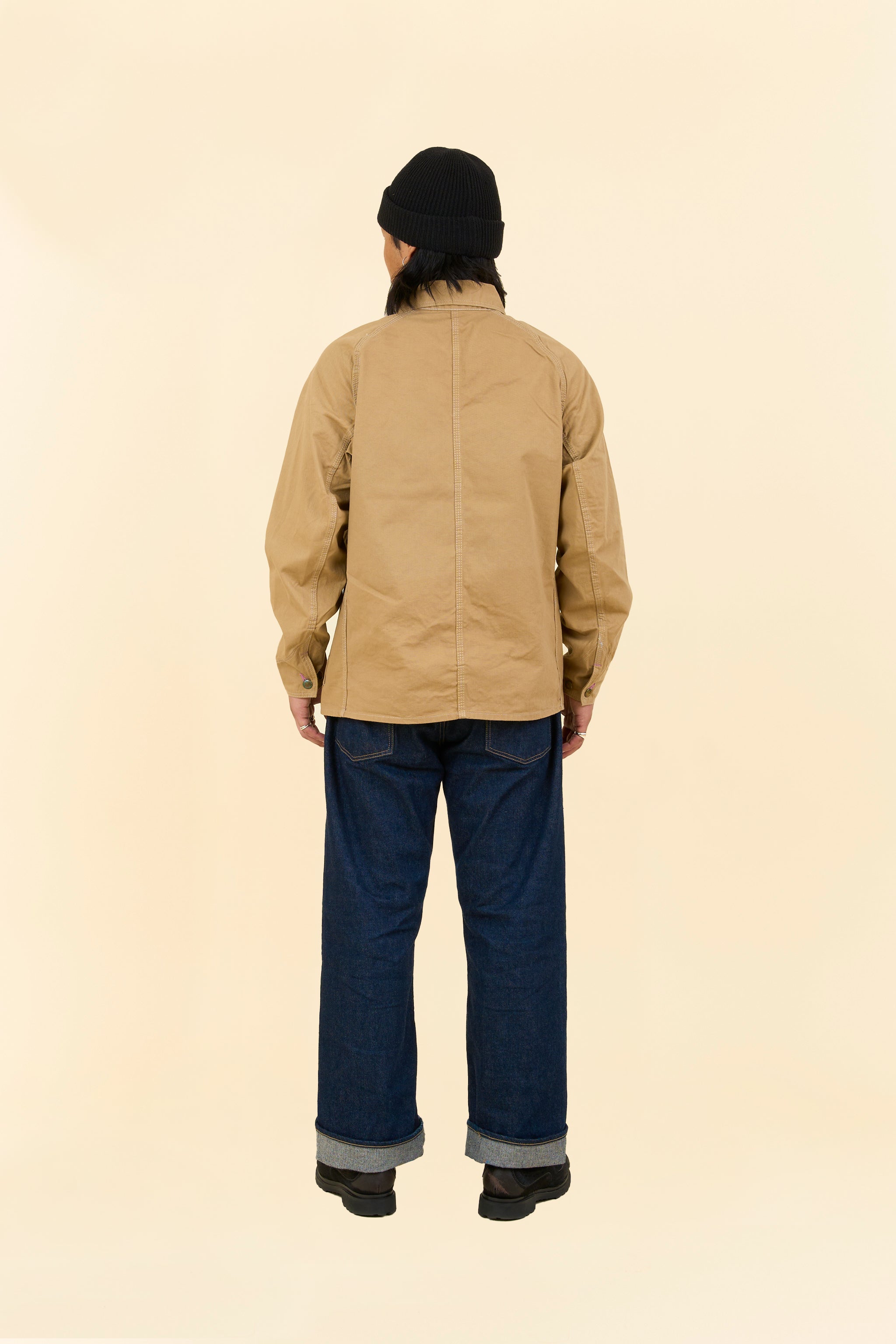 い*の様 TCB Cat Head Jacket Khaki Drill 42 TCB Jeans Cat Head Jacket - Khaki Drill – URAHARA