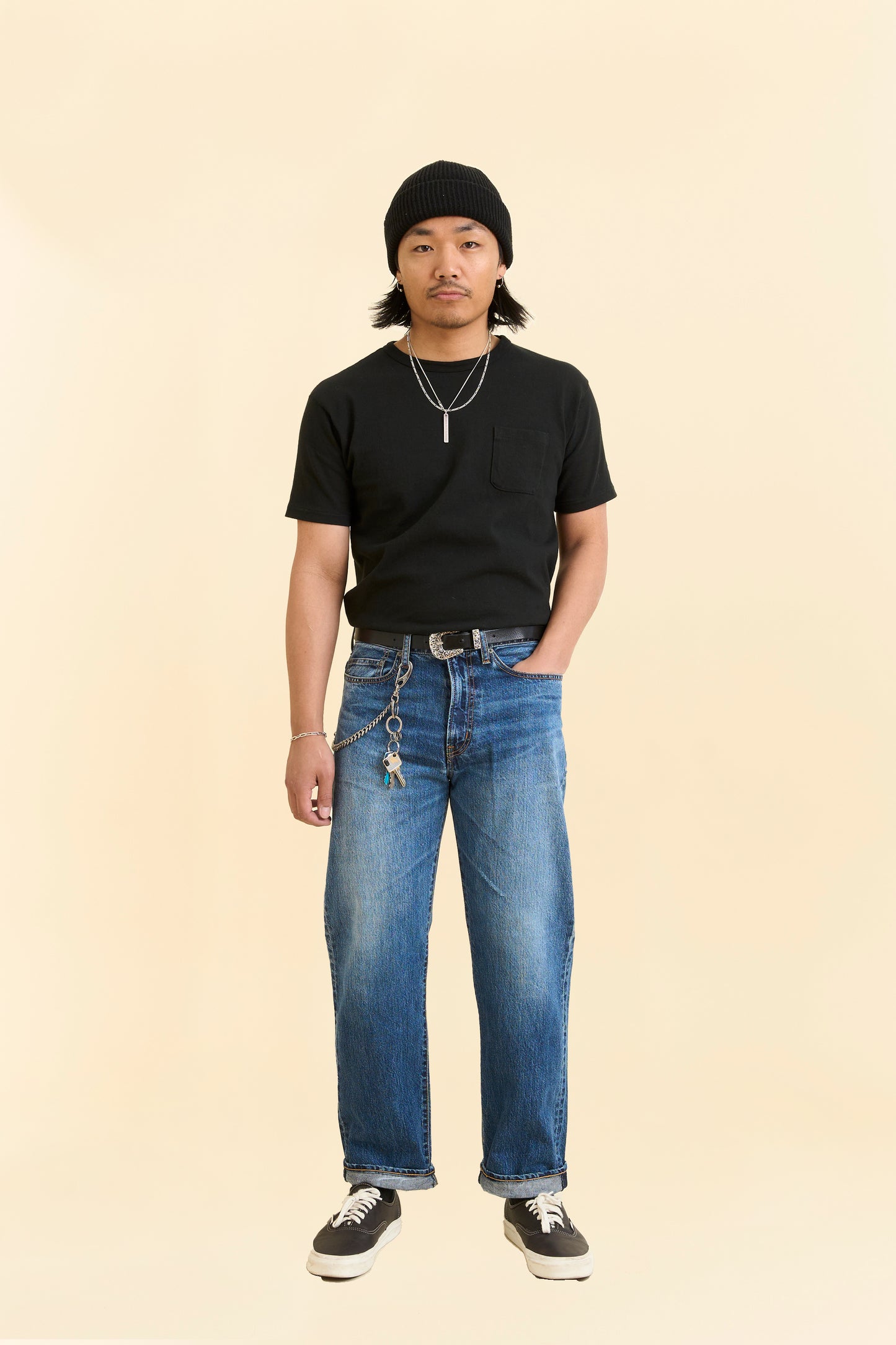 Rats Vintage Wash Denim - 11oz.