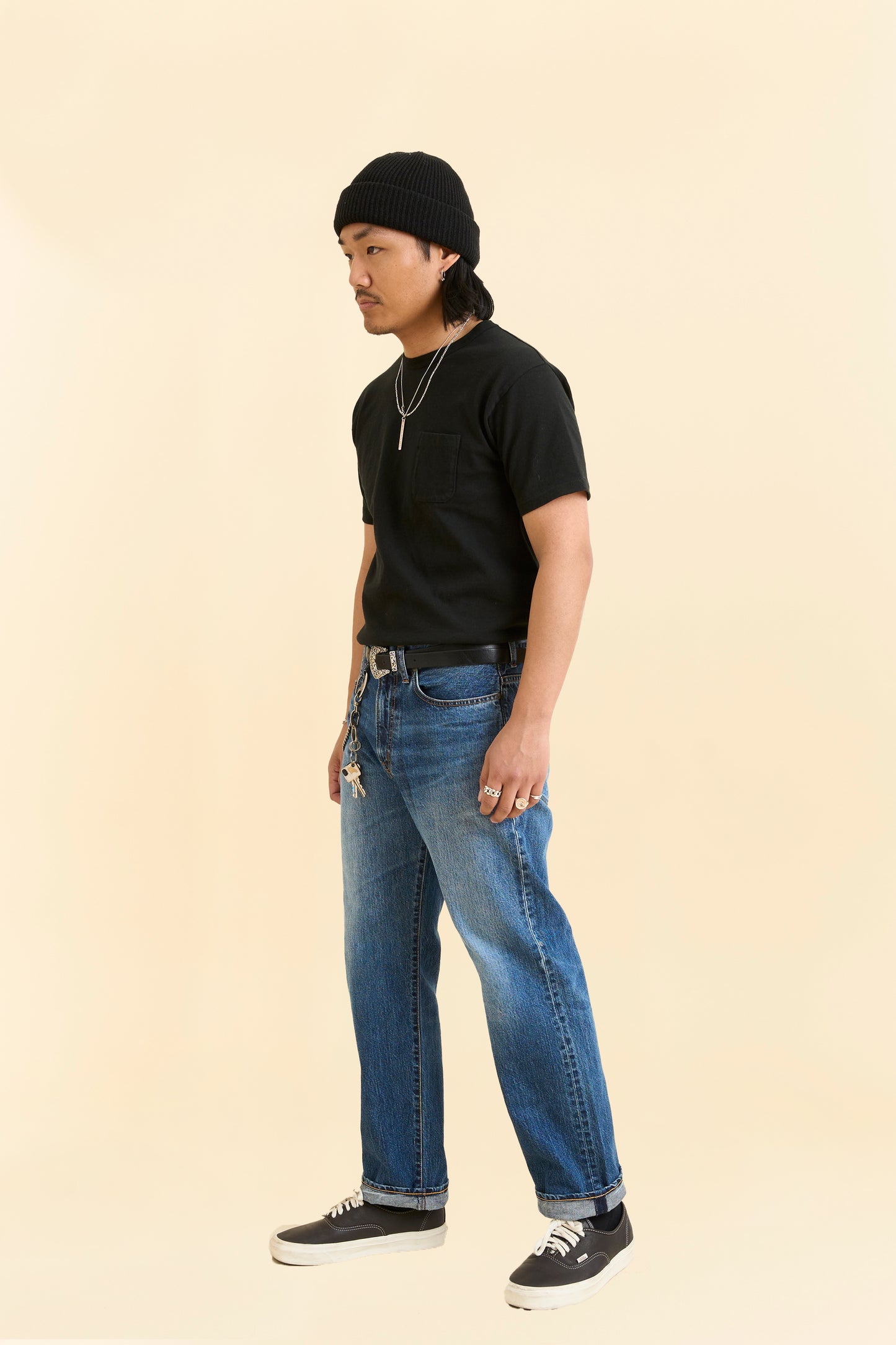 Rats Vintage Wash Denim - 11oz.