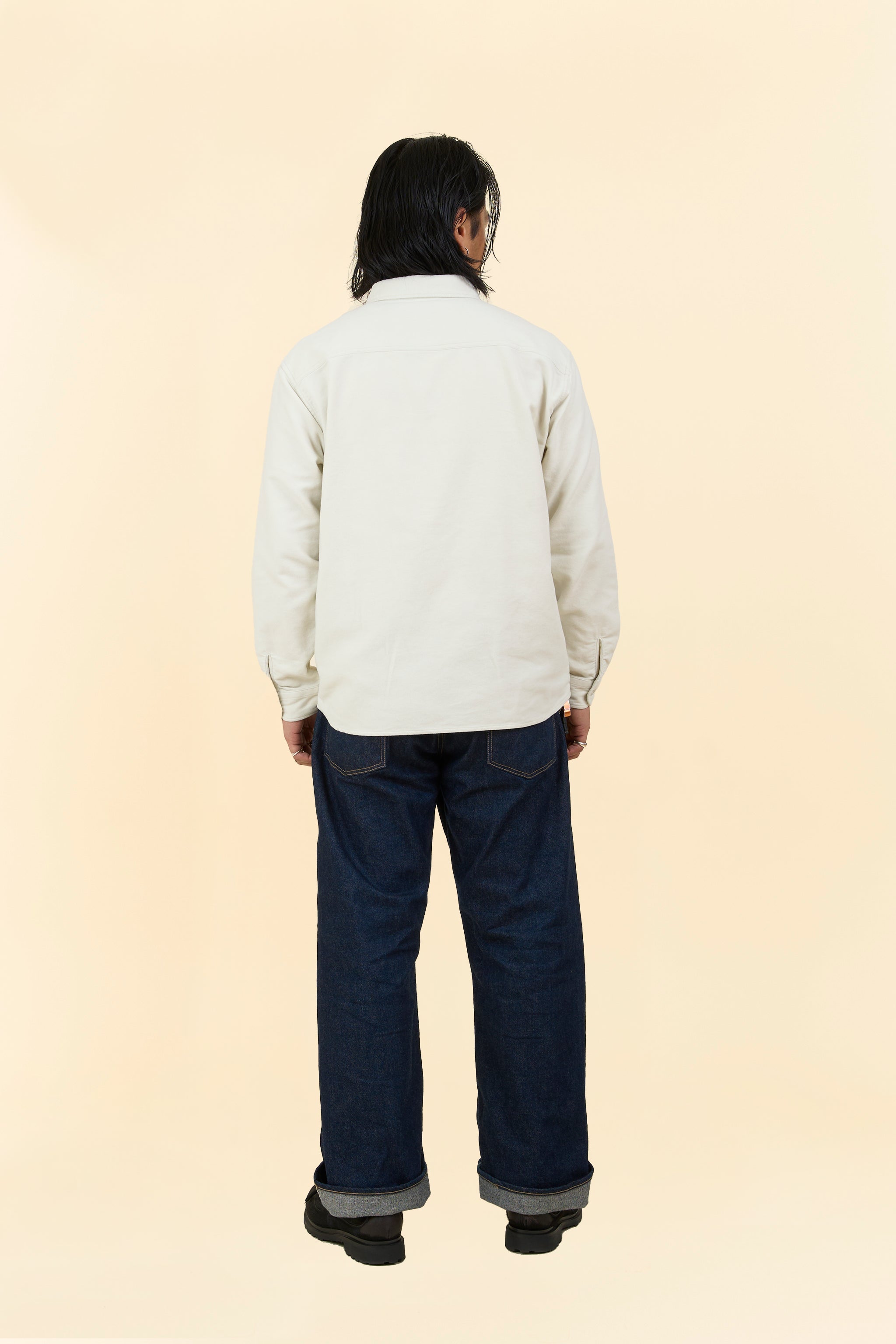 Rats Moleskin B.D Shirt - Ivory