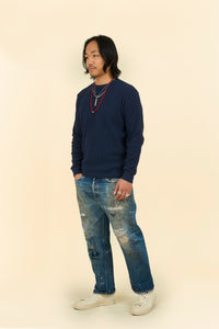 Rats Waffle Thermal - Navy