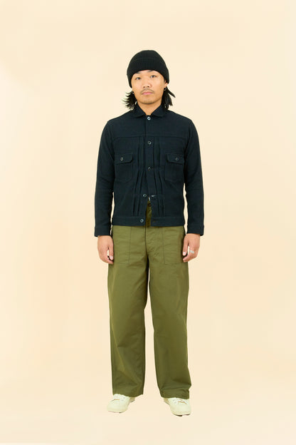 Japan Blue Sashiko Type 2 Jacket - Black