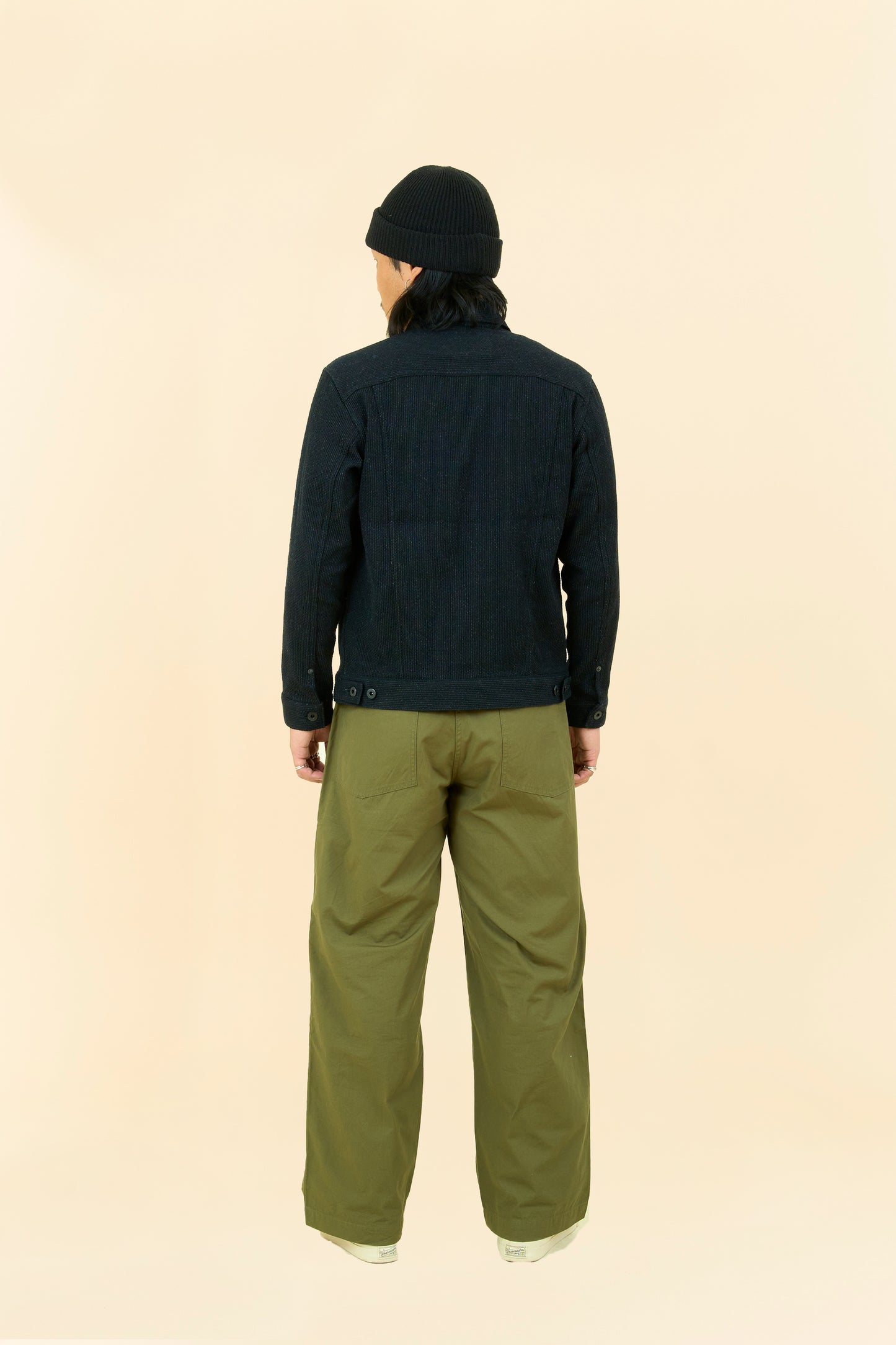 Japan Blue Sashiko Type 2 Jacket - Black