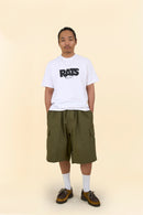 Rats Box Logo T-Shirt - White