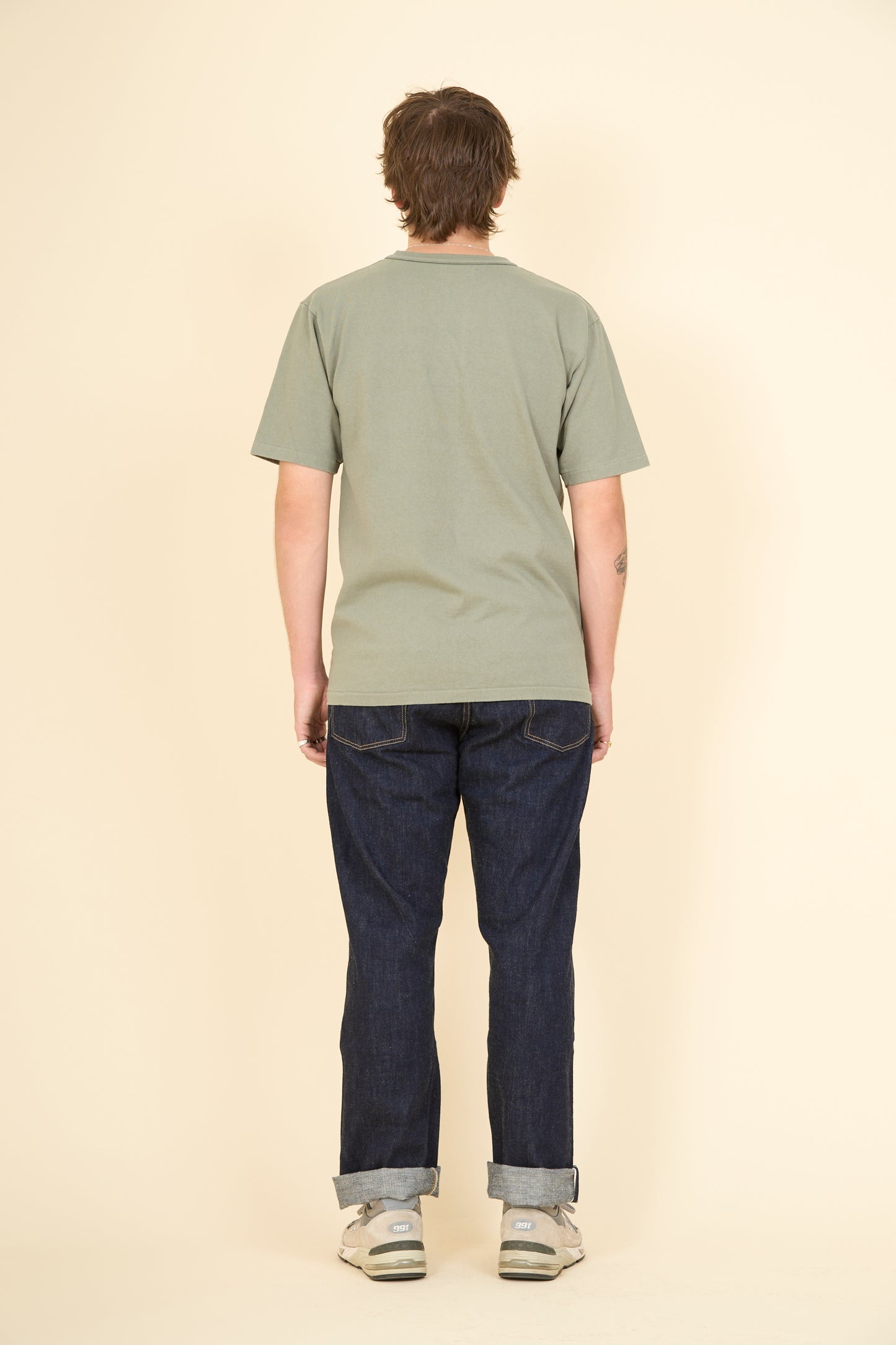 Godspeed Heavyweight Daimaru 10oz T-Shirt - Vintage Olive