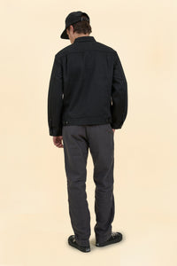 Momotaro #002 Standard Black Selvedge Denim Jacket - 14.7oz