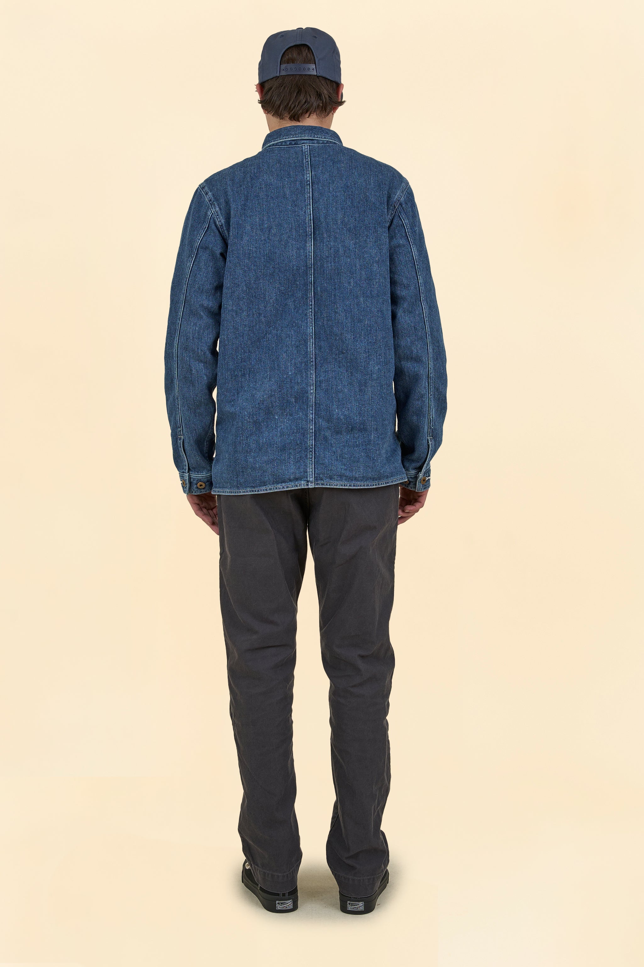 Japan Blue Regular Fit Trousers - Black