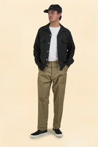 Wearmasters Lot.720 Heritage Trousers / US Navy Herringbone -Khaki