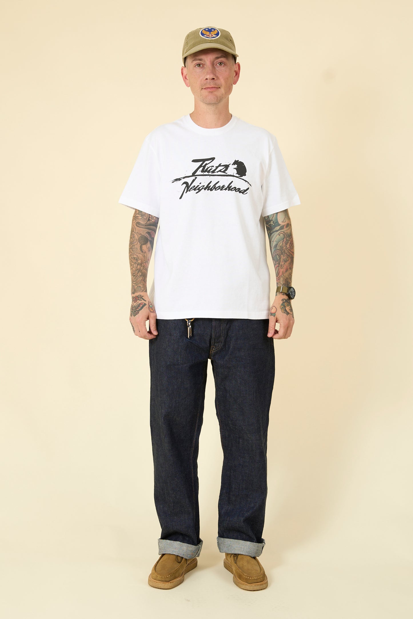 Rats x Neighborhood T-Shirt - White