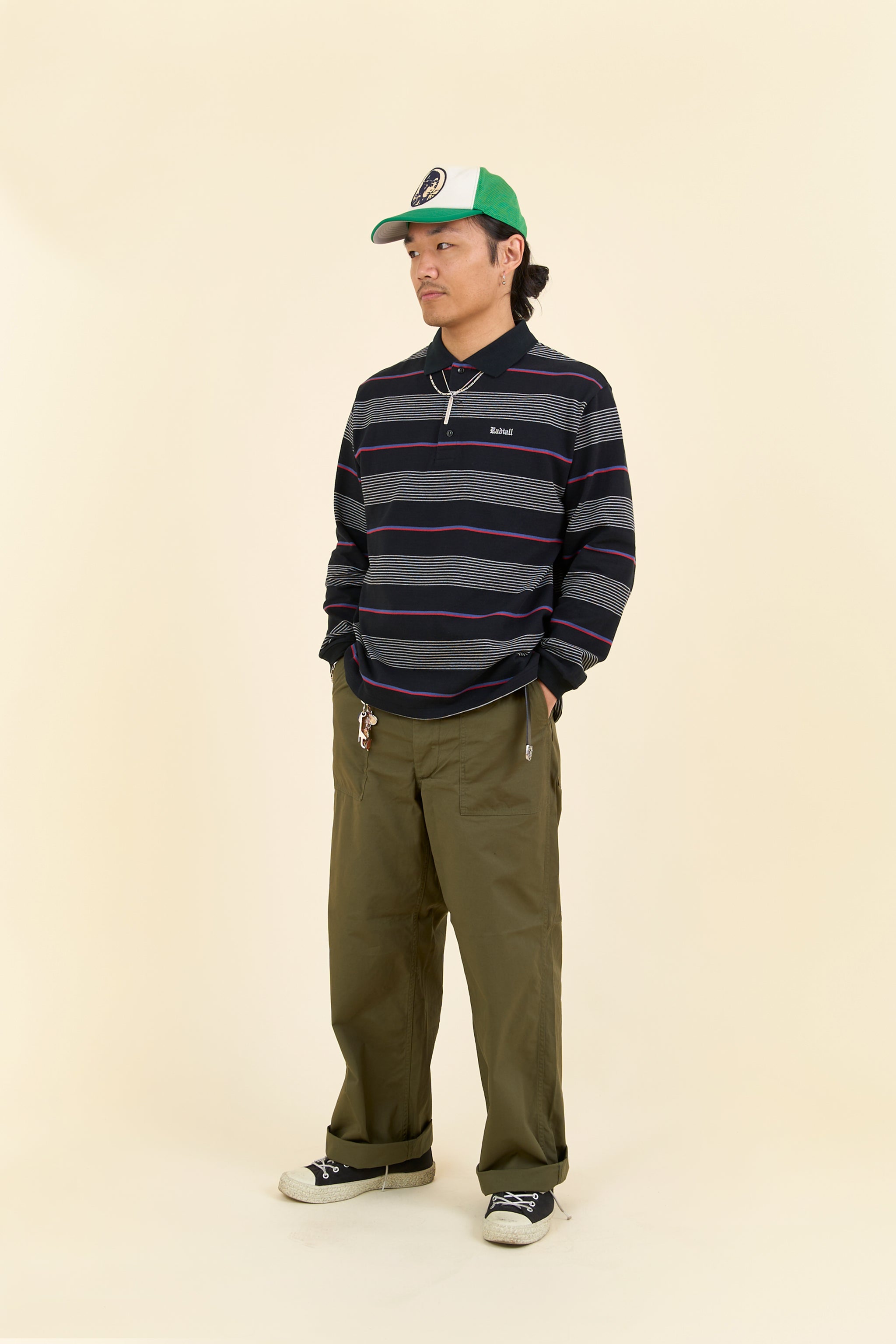 Radiall G-Body L/S Polo Shirt